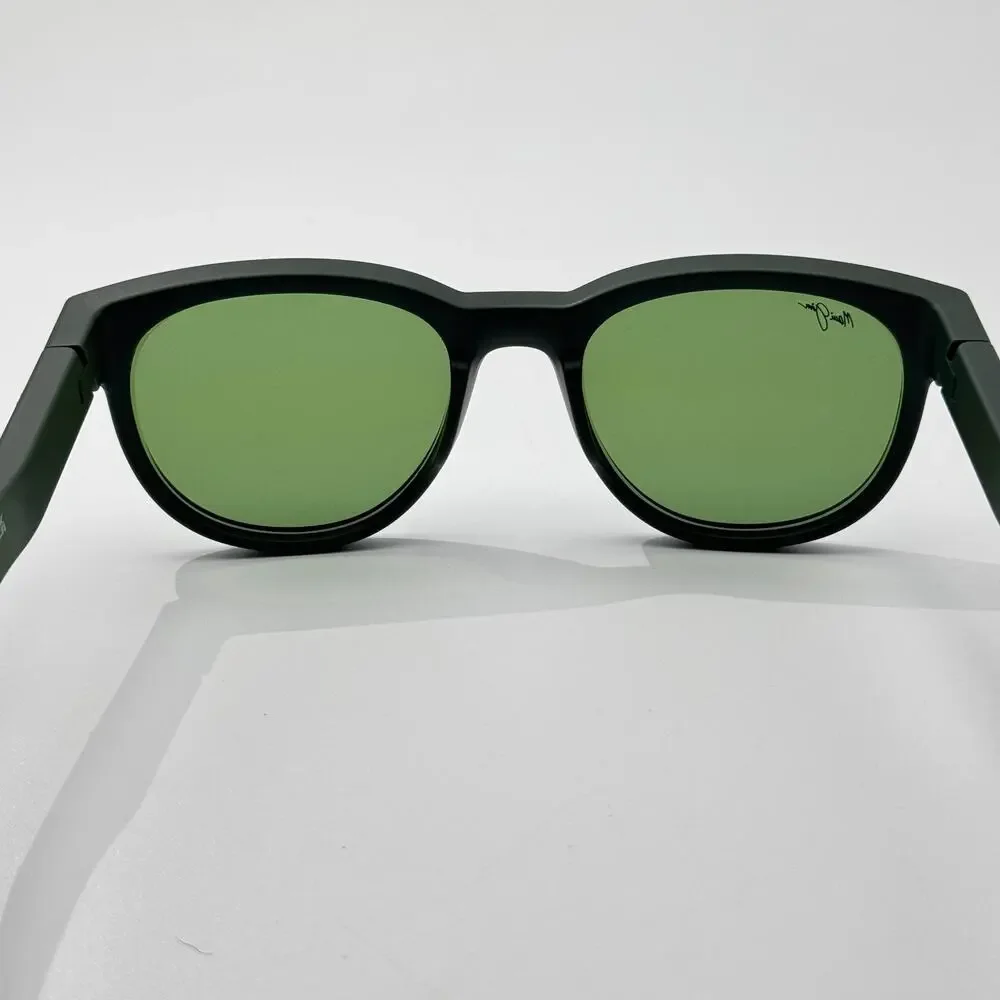 Maui Jim Sunglasses Maoli MP MJ0668S 004 Matte Dark Green Frame Polarized 52mm